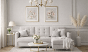 Narożnik skandynawski z funkcją spania DIVO