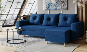 Narożnik skandynawski z funkcją spania EVAN