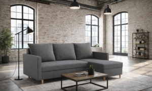 Narożnik skandynawski z funkcją spania RIO