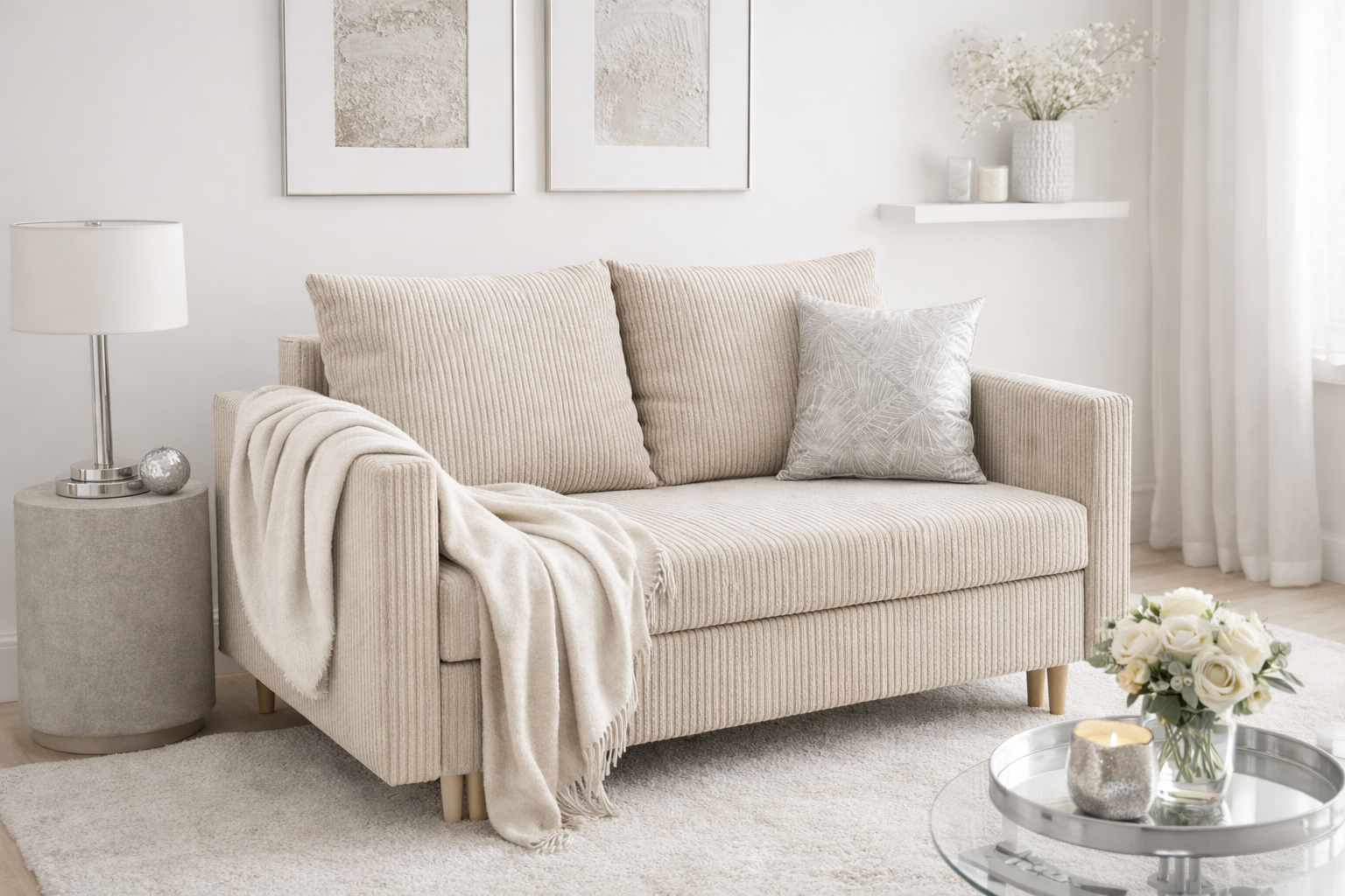 Sofa rozkładana z funkcją spania LENA