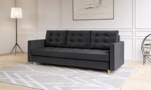 Sofa trzyosobowa z funkcją spania SAWA