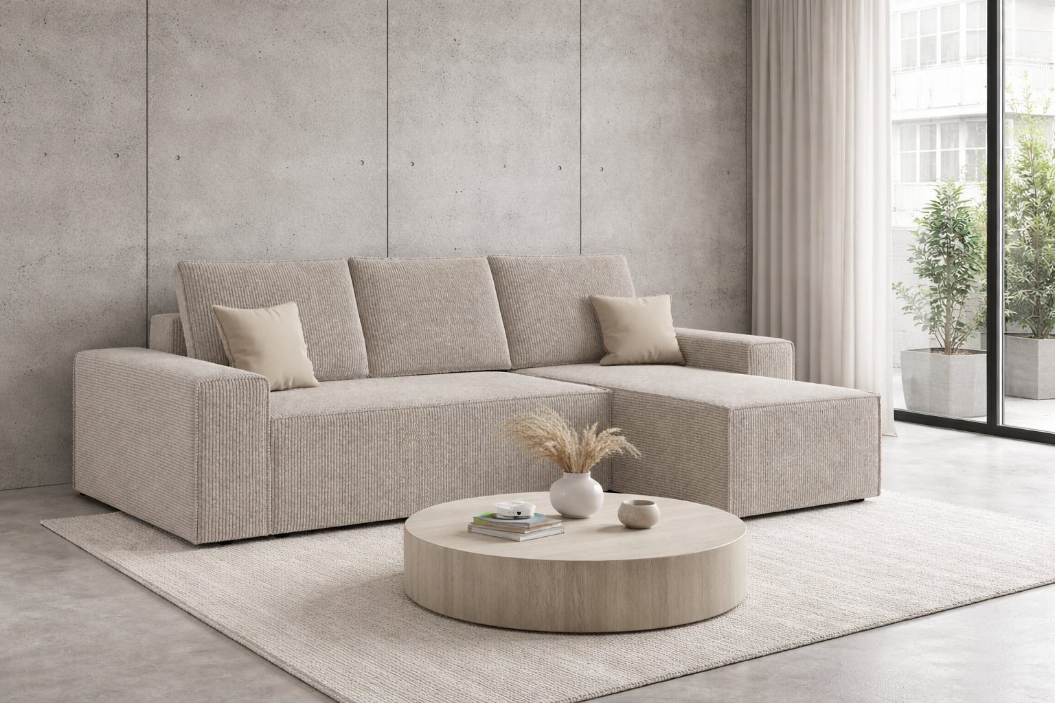 Narożnik z funkcją spania - PONTE